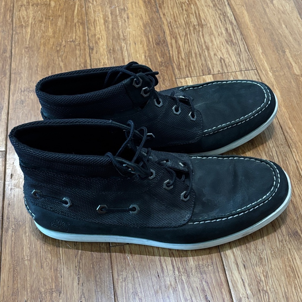 Timberland Newmarket Men’s Black Chukka Boots Shoes Size 10.5